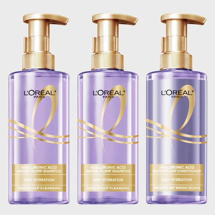 [Set of 3] Hyaluronic Acid Shampoo, Conditioner