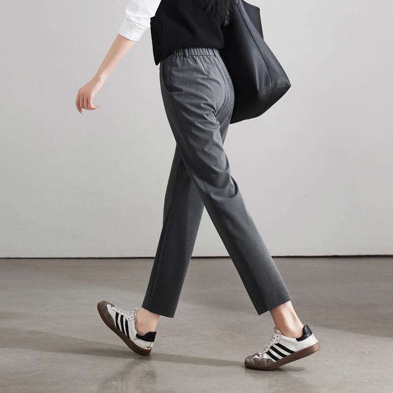 SOFSIL Women's High-Waist Slim-Fit Suit Pants