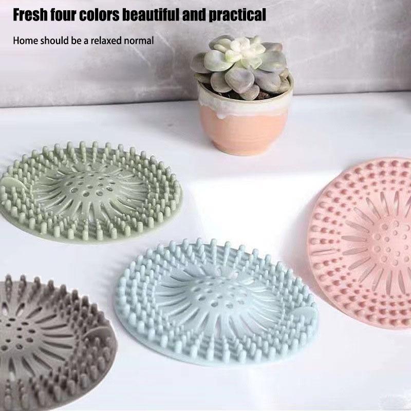1PCS Sewer Filter Hair Floor Drain Bathroom Anti Hair Kitchen Toilet Bathroom Cover Magic Tool Sink Anti Clogging