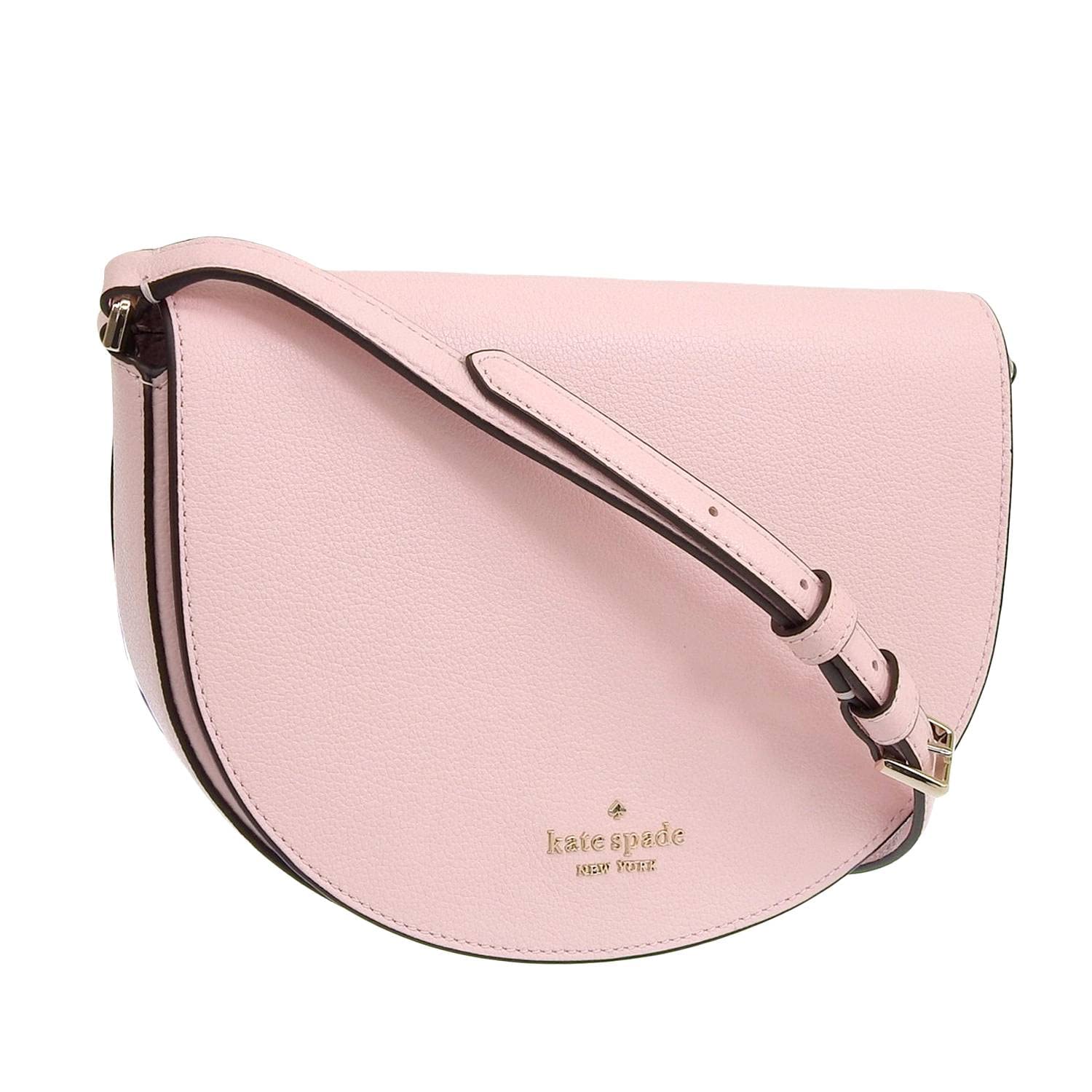 Kate Spade Women s LUNA CRESCENT CD K8146 Leather Shoulder Bag, Pink, Outlet [Used]