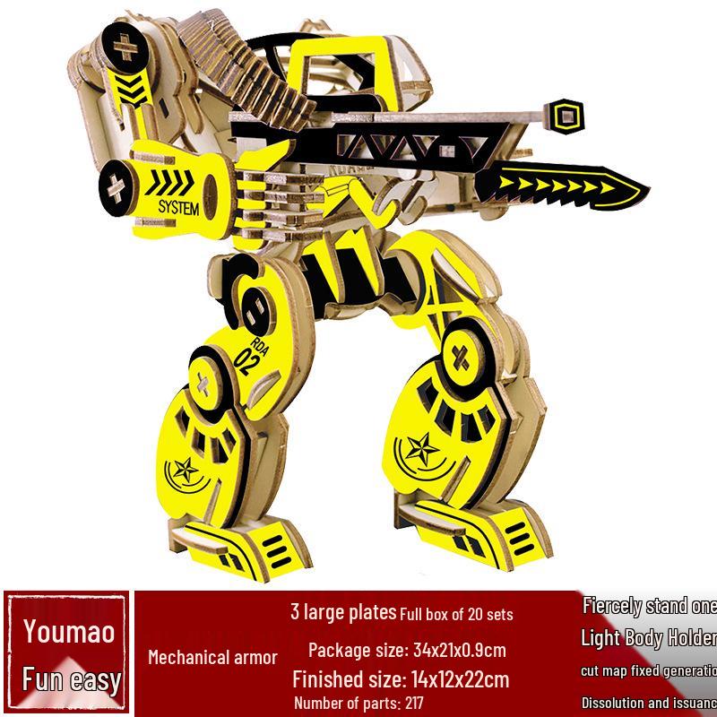 3D drevené puzzle architektonický model školská remeselná festivalová aktivita hračka