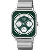 [CASIO Standard Round Rectangle 24 Hour Display Multifunction Analog Men's Watch MTP-M307D-3BV Gr...