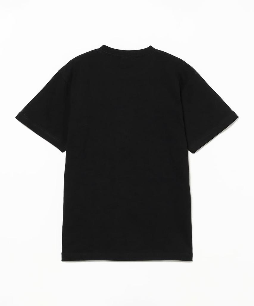BEAMS Logo T-Shirt Men Block Japan Streetwear Casual Tee