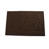 Non-slip Waterproof Semi-circular Floor Mat for Bathroom, Bedroom, and Entrance