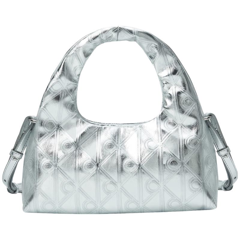 Calvin Klein Shimmering Monogram Dumpling Bag One Size