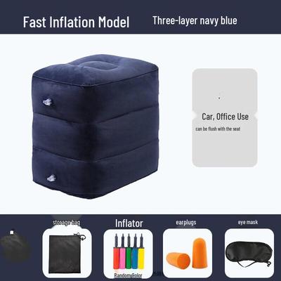 Portable Inflatable Travel Footrest