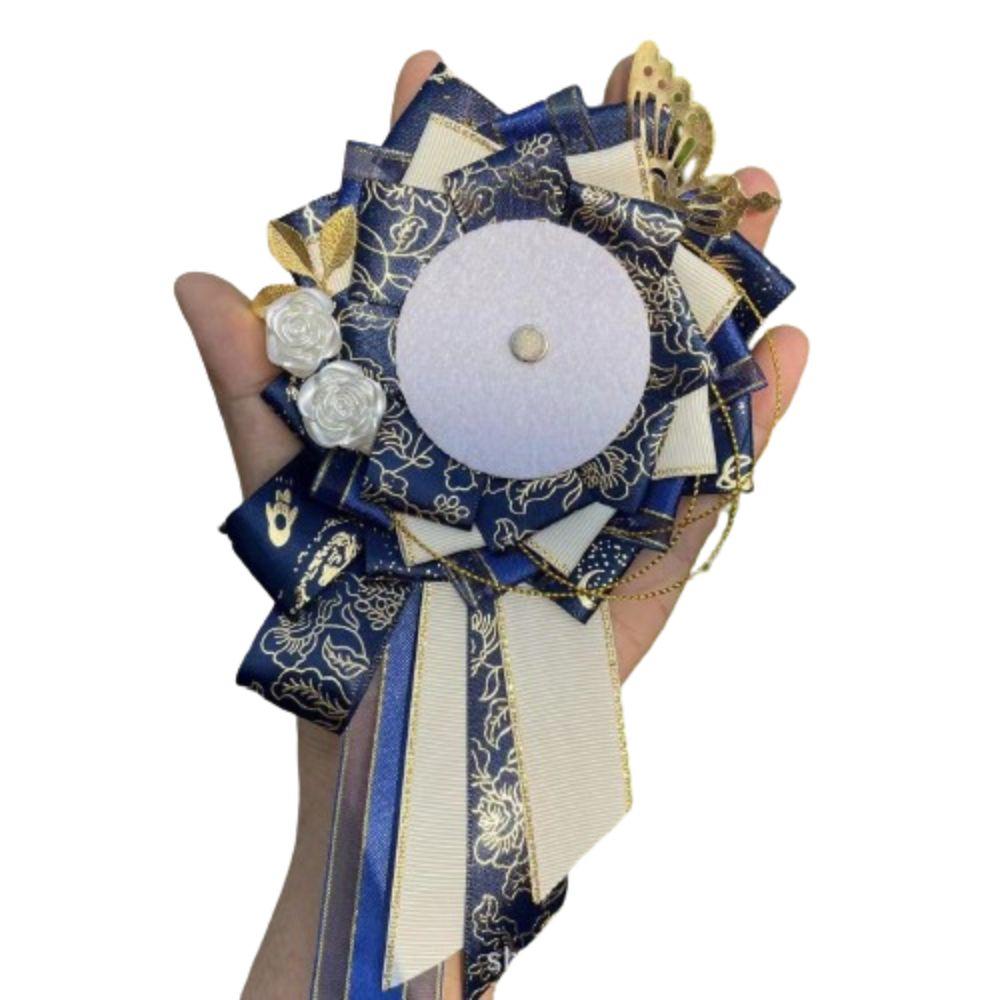 Lehký držák na anime odznaky Šikmá ocasní stuha Ozdoba na batoh JK doplňky