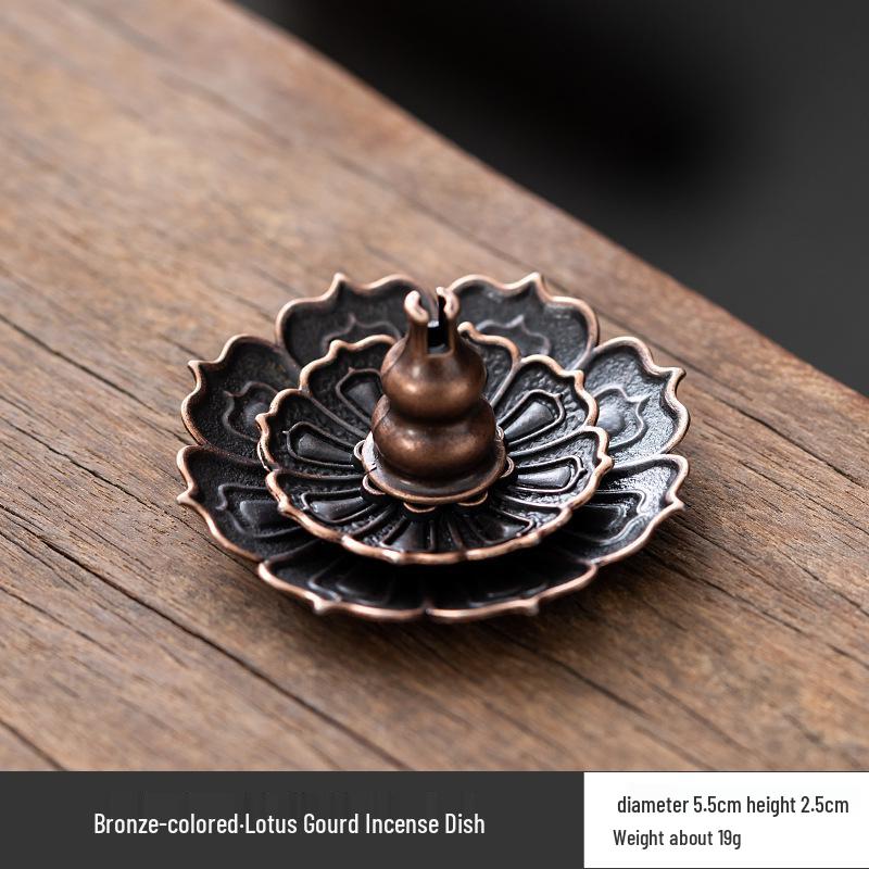 Fisherman Fishing Line Incense Holder: Indoor Tea Ceremony Ornament, Alloy Incense Burner Base.