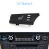 Car Dashboard Air Conditioner AC Button Key Venlitation Auto Knob Switch Cap For BMW X5 X6 E70 E71 E72 2007-2014 64119310445