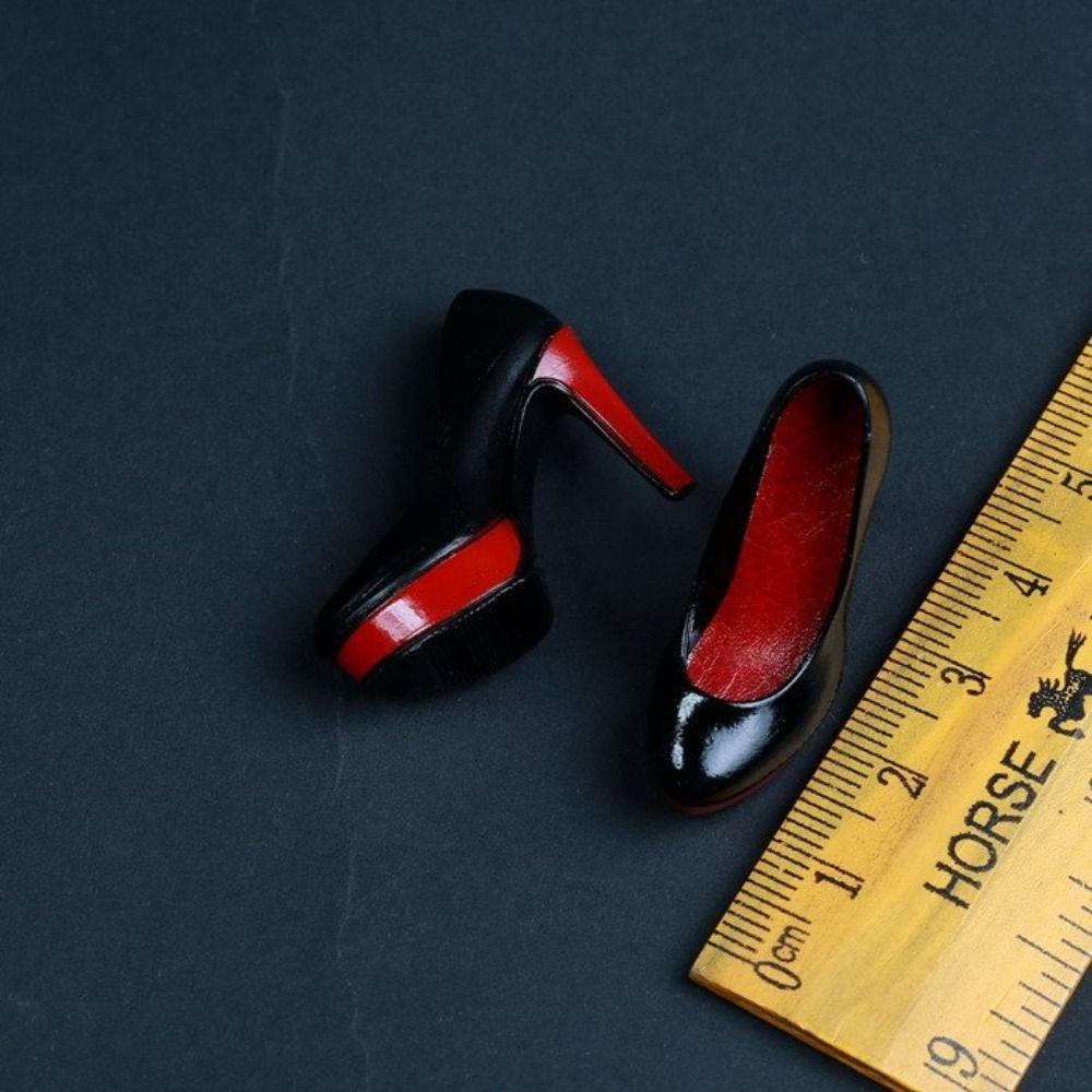 1/6 Scale 1/6 High Heel Shoes Simulation Doll Shoes Fashion Doll Stiletto Shoes  Doll Accessories