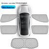 Xiaopeng M03 X9 P7+ Car Sunshade: Thick Insulation, Sun Protection, Privacy Curtain for Side Windows.