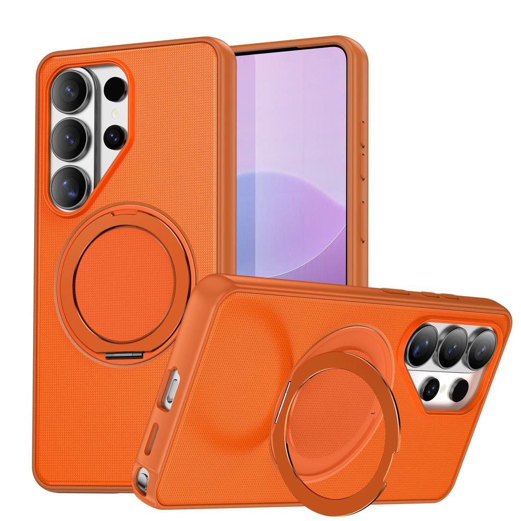 Applicable to Samsung S26Ultra shell God magnetic suction bracket mobile phone case S25Ultra anti-drop A57 protective case A37