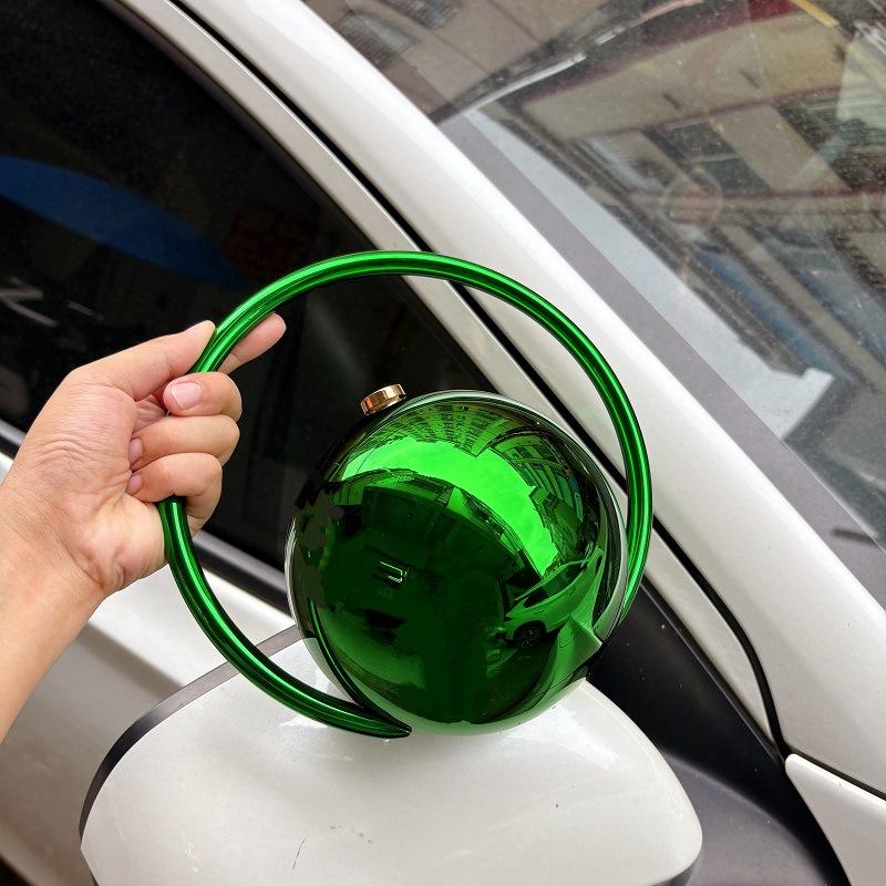 

Новая женская сферическая вечерняя сумка 2025 зелёный