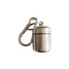 Portable Mini Pill Case Keychain Box Waterproof Travel Container Bottle With Keyring For Medicine Ear Plug Jewelry
