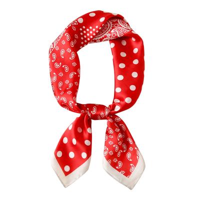 BRMM MIA Tas Haar Kantoor Vrouwen Zijdeachtige Sjaal, 70x70cm, Nekdoek/Bandana, Casual, Vierkant, Multifunctioneel, Accessoire, Accessoire, Lente/Zomer,