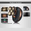 Electric Shaver Head Shaving Machine Waterproof Rechargeable Five Blade For Women