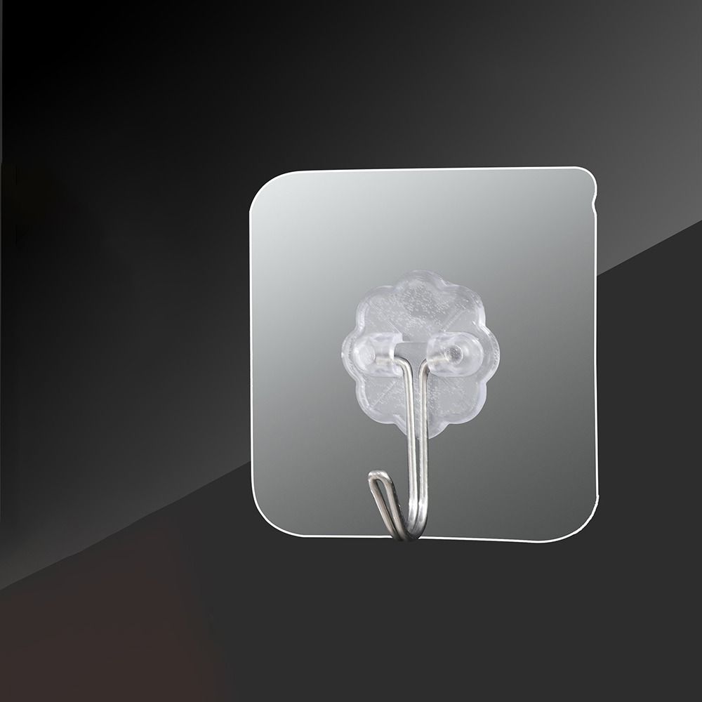 1/5/10Pcs Set Home Bathroom Non Trace Hooks Sticky Sucker Wall Hanger