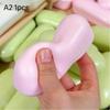 1Pcs Slow Rising Soft Squeeze Toy Food Shape Rice Cake Cheese Bread Anxiety Reliever Toy for Travel Time Kill