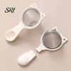 Food Grade Stainless Steel Sifter Strainer Spoon Fine Mesh with Long Handle Sieve Tool Baking Handheld Kitchen for Flour Powdered Sugar Cocoa
