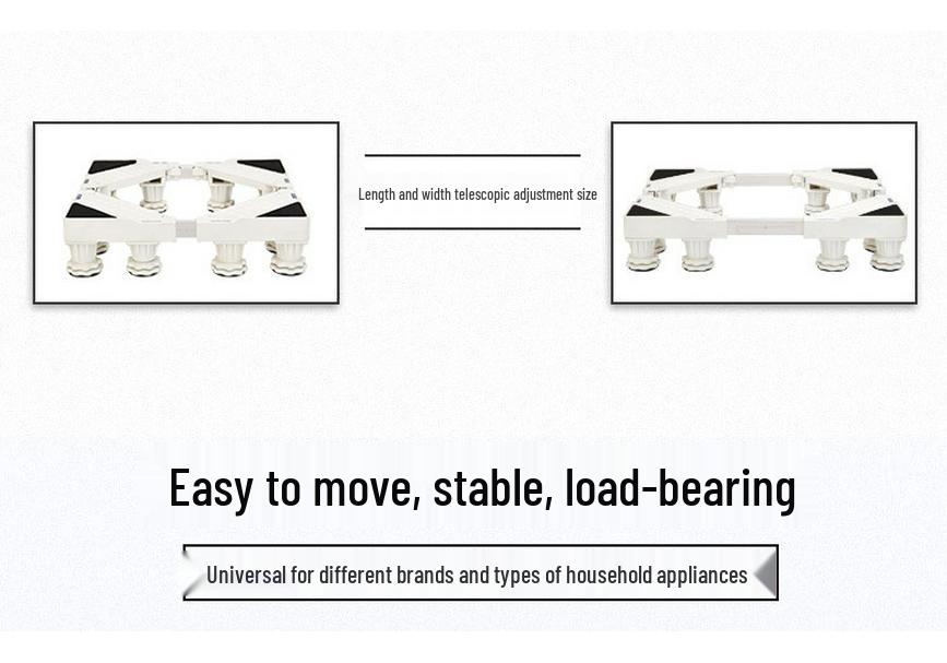 Universal Dishwasher Elevation Base with Mobile Wheels (Available in 8, 10, 14, 15, and 16 Sets)