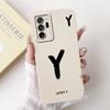 For Samsung Galaxy Note 20 Ultra Note20 Lucky Initial Letter Phone Case For Samsung Note 20 20Ultra 5G Soft Silicone Cases