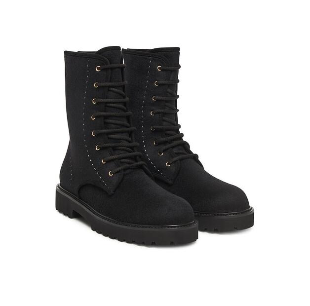 Ботинки Max Mara Bakerzipwk 25247960126, черные