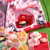Miniature Camping Tent Set Glamping Dollhouse Furniture with Picnic Table Bicycle & Pretend Food 1:12 Tiny Tent Playset for Kids