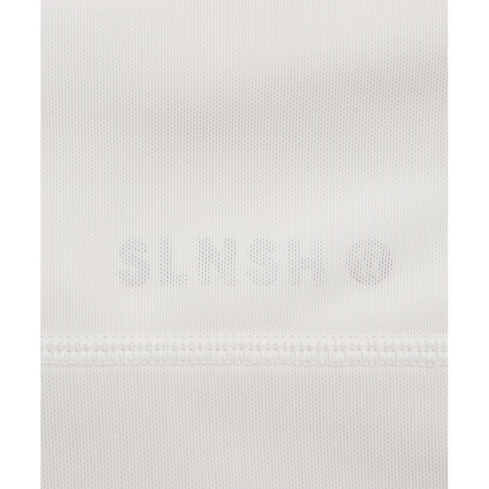 Lululemon Mesh Cropped Long Sleeve Shirt  Slnsh Collection Light Vapor