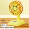 USB Rechargeable Mini Desk Fan - Portable for Dorms and Offices