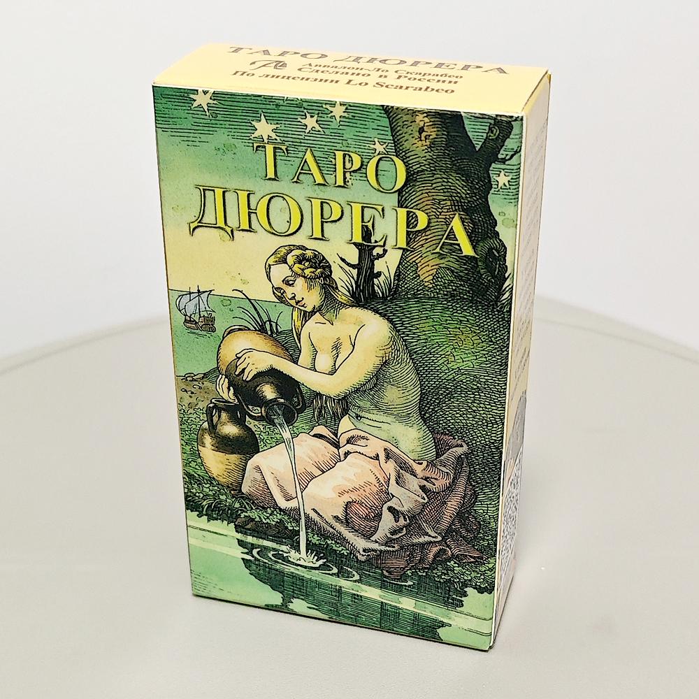 10.3*6cm The Tarot of Durer 78 Pcs Vintage Ancient Tarot Cards In Russian Language