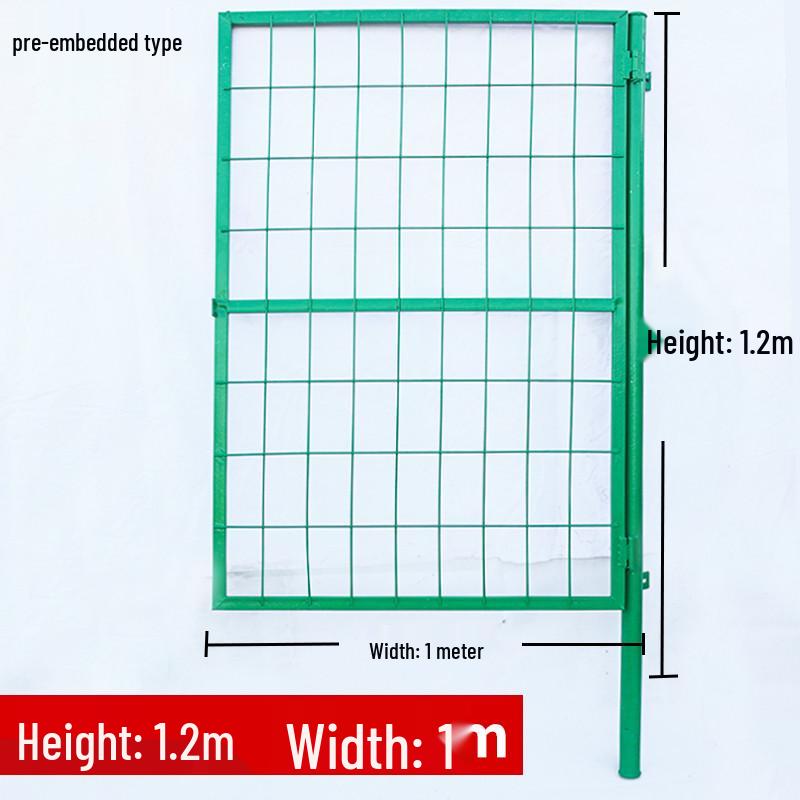 Anti-Theft Mesh Iron Door for Orchard and Courtyard Fence
