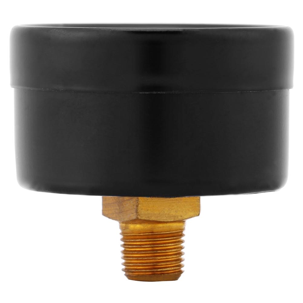 Water Pressure Meter, 18 BSPT Thread Pressure Gauge Pressure Meter for Fuel   Oil Liquid Water 020bar  0300psi, Pressure  Vacuum Gauges
