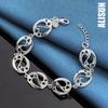 925 Sterling Silver Heart Bracelet Fashionable Wedding Jewelry