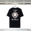 Cross-border Casablanca Summer New Casablanca Tropical Wind Summer Fruit Print Loose Short-sleeved T-shirt