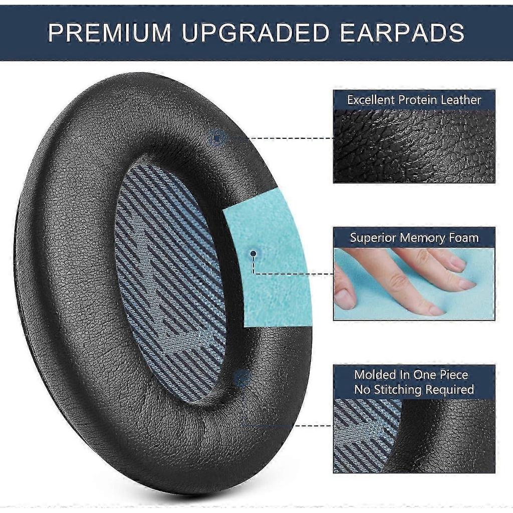 Compatible with Bose SoundLink AE2 Replacement Ear Pads Cushions SoundLink Around Ear II Wireless Headphones Memory Foam