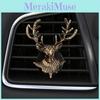 Spersonalizowany Stopowy Łeb Jelenia Perfumy Samochodowe Klips Dekoracyjny do Kratki Klimatyzacji Zapachowy Bezpieczny i Stylowy