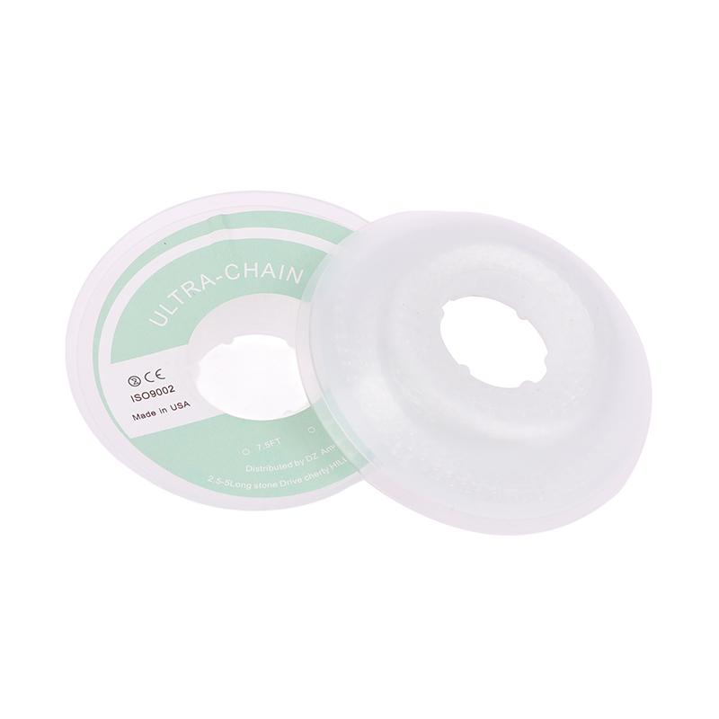 Clear Rubber Chain Orthodontic Elastic Ultra Power Chain Rubber Band Gum Ortho