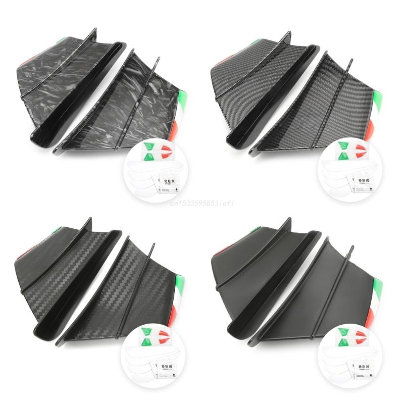 

Dynamic Spoiler Wings Motorcycle Scooter Winglet Aerodynamic Wing Kit Spoiler