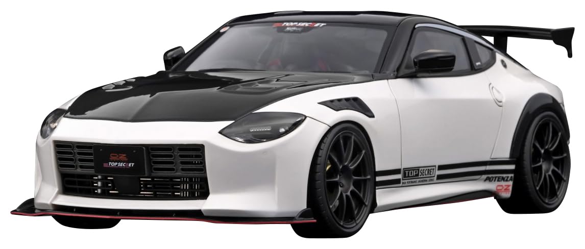 

модель зажигания TOP SECRET Fairlady Z White готовое изделие 1/18 (РЗ34)