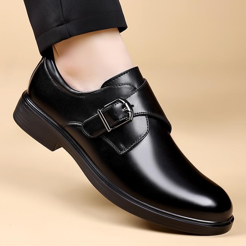 

Leather Men Loafers Fashion Man Casual Shoes Outdoor Slip on Flats Non-Slip Driving Shoe Business Moccasins Oxford Shoes 2026 38