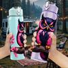 1PC Plum Branch Owl Bird 750ml Color Plastic Sports Water Bottle Leakproof Flip Straw Lid Suitable for Sports Office Home Use