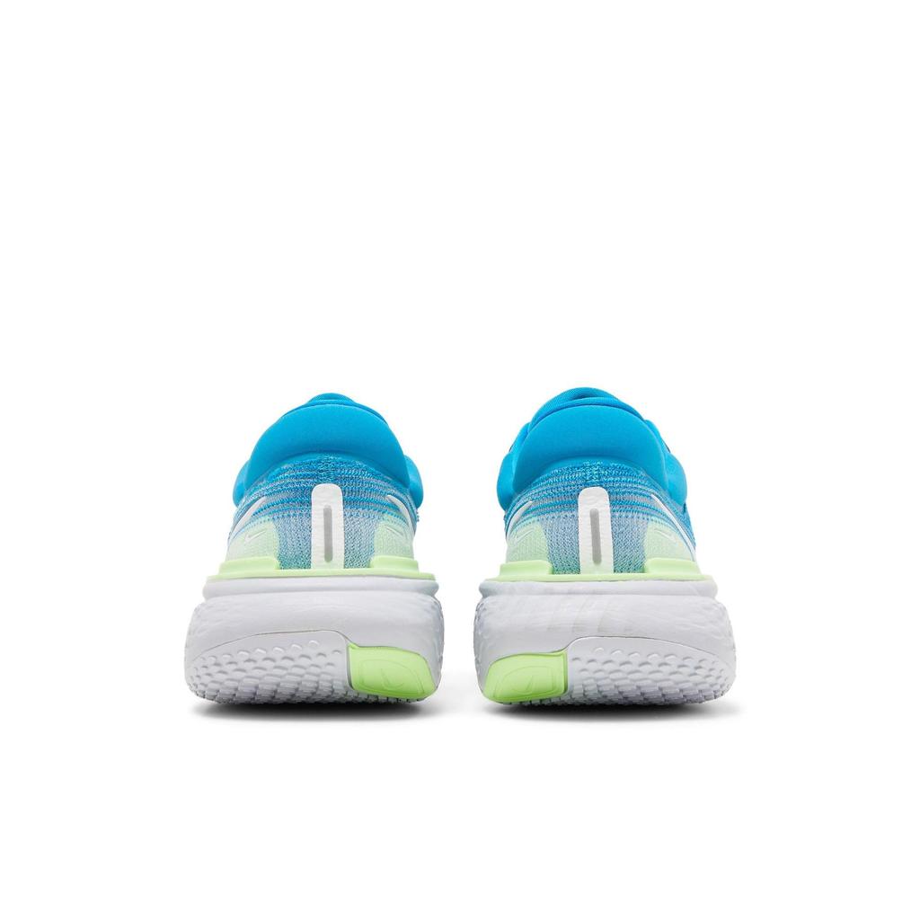 Nike ZoomX Invincible Run Flyknit 'Blue Orbit Lime Glow' (Unisex) Blue Orbit / Lime Glow / Football Grey / White Running Shoes CT2228 401