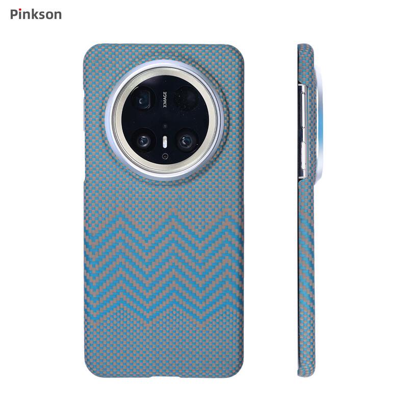 

Pinkson Kevlar Aramid Carbon Fiber Phone Case for Huawei Mate70 Pro Huawei Mate70Pro/Pro+ Universal