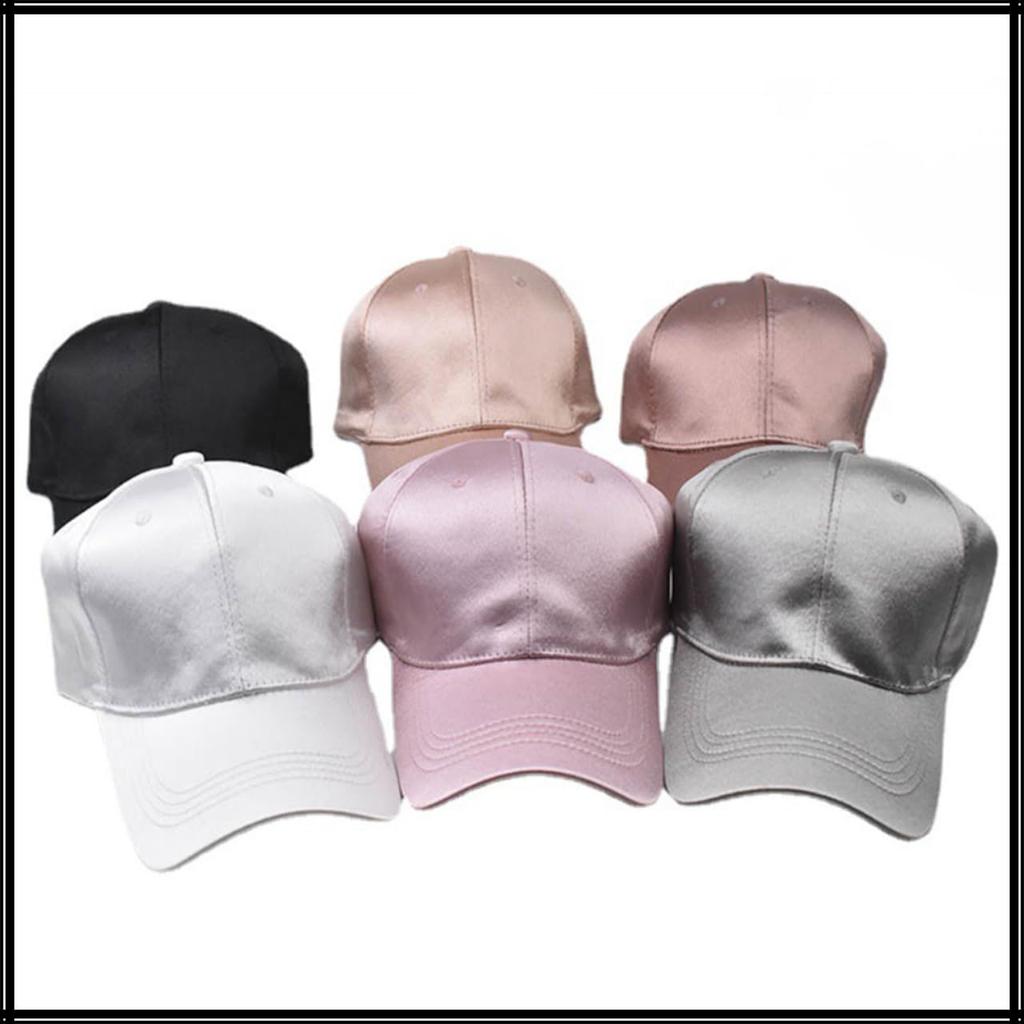 Czapka Baseballowa CZA437 [Biały Kieł], Czapka, Czapka, Satynowa, Błyszcząca, Prosta, Klasyczna, Modna, Męska, Damska, (Biały)