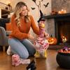 Porch Goose Costume Set with Hat Necklace Feather Accessories and Decorative Wrap for Holiday Seasonal Display