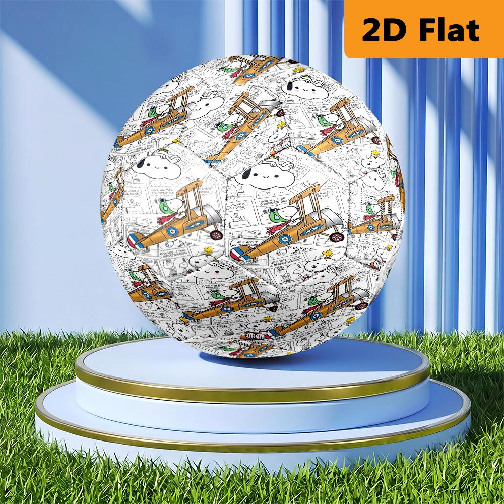 Snoopy Soccer Ball Suitable For Both Training And Competition No 11 Football Wearresistant And Slipresistant High Elasticity