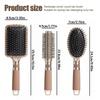 Straight Smooth Paddle Hair Brush Large Hairdressing All Hair Type Hairbrush Styling Comb for Women Men
