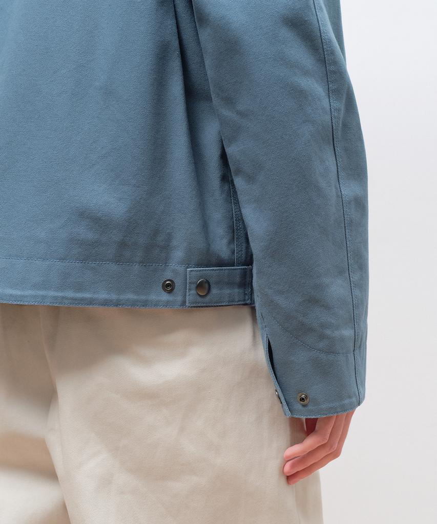 Musinsa Standard Canvas Work Jacket [Blue Grey]