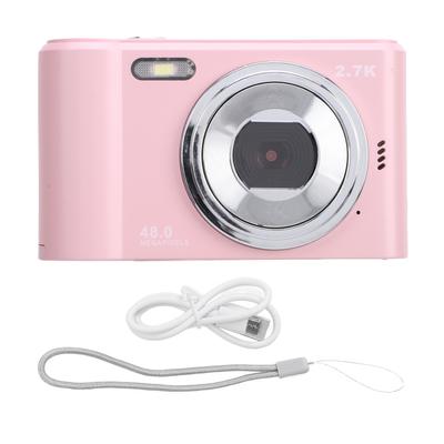 Digitálny fotoaparát 2,4-palcový IPS displej 2,7K 48MP 8x zoom automatické zaostrovanie prenosný digitálny fotoaparát pre deti