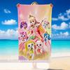 Quick Dry Beach Towel Catch Teenieping Pattern, Lightweight Absorbent Towel for Pool Beach Vacation Use